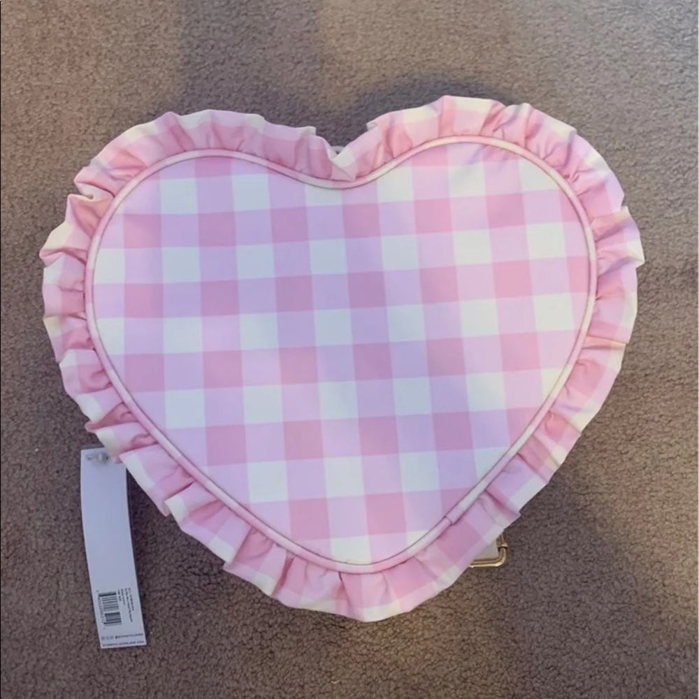 Stoney Clover Lane Pink Plaid Backpack